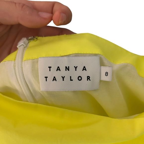 Tanya Taylor Delia Neon Eyelet Top - Picture 4 of 4
